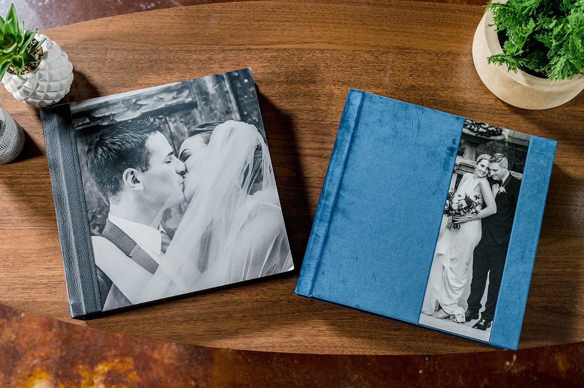 wedding photography albums | Jessica Miller Photography