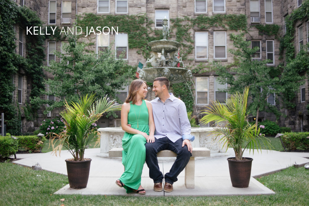 Kelly and Jason | Jessica Miller Photography engaged couple looking cute together