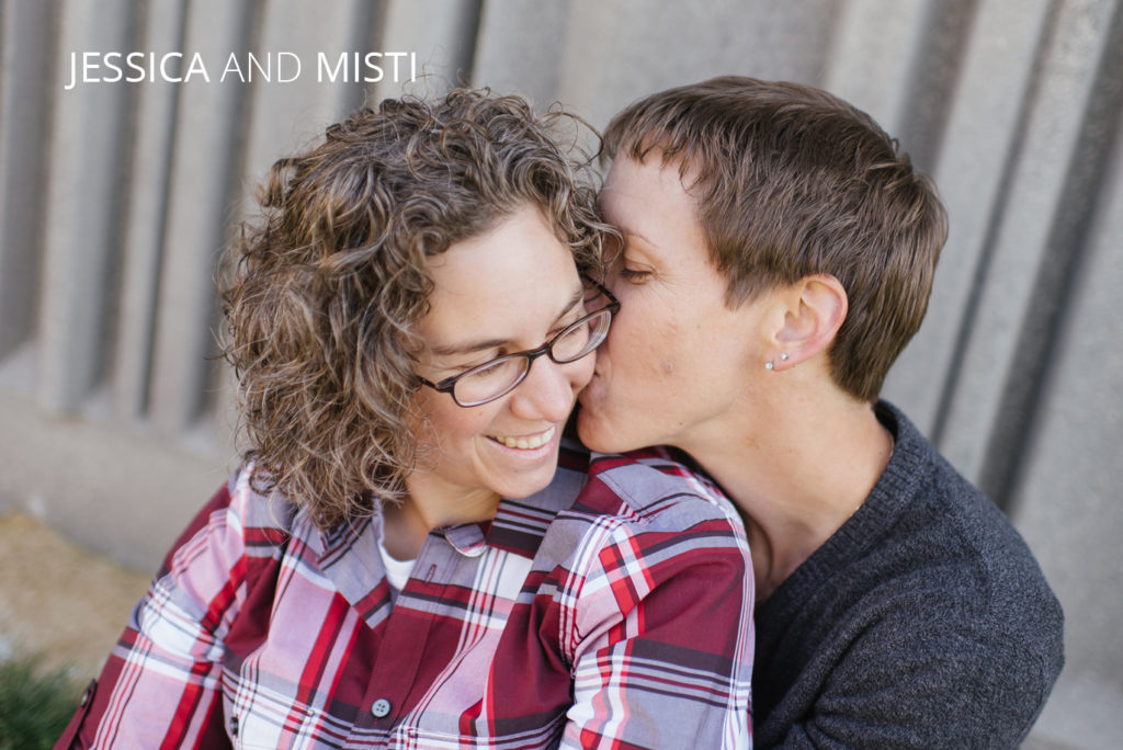Misti and Jess | Jessica Miller Photography couple in love