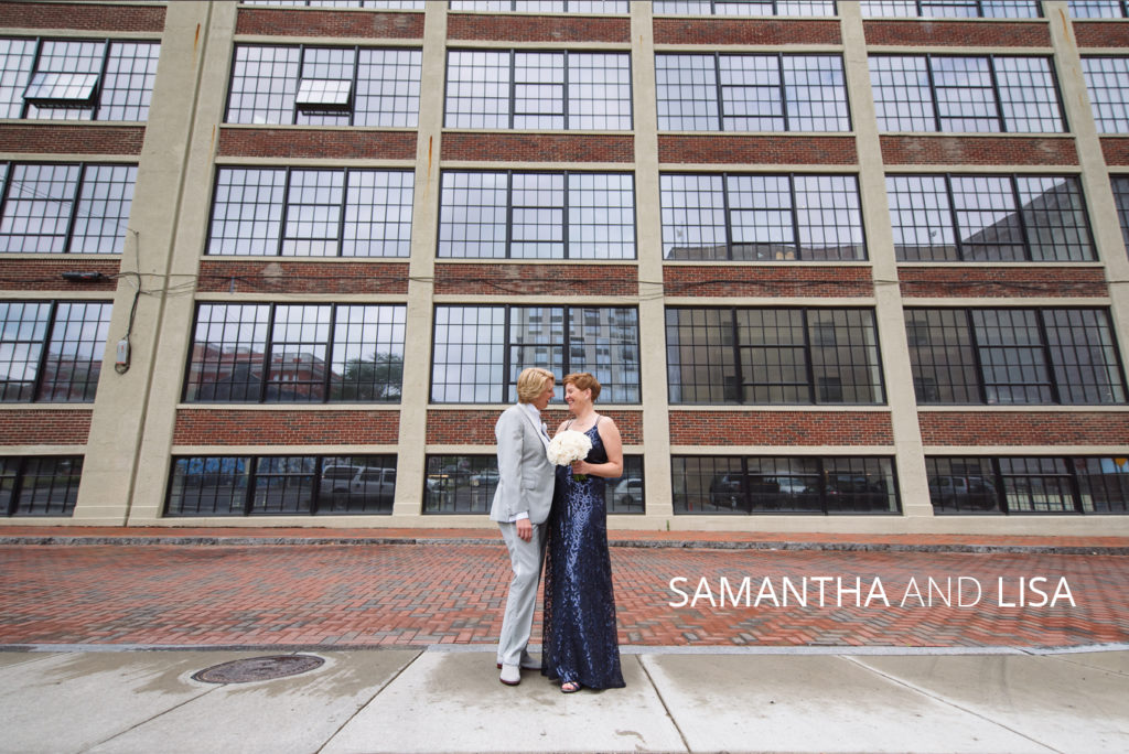 sam and lisa | Jessica Miller Photography samantha and lisa in downtown columbus on their wedding day