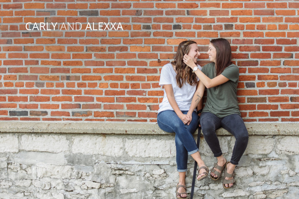 Carly alexxa | Jessica Miller Photography carly and alexxa outside of the cultural arts center