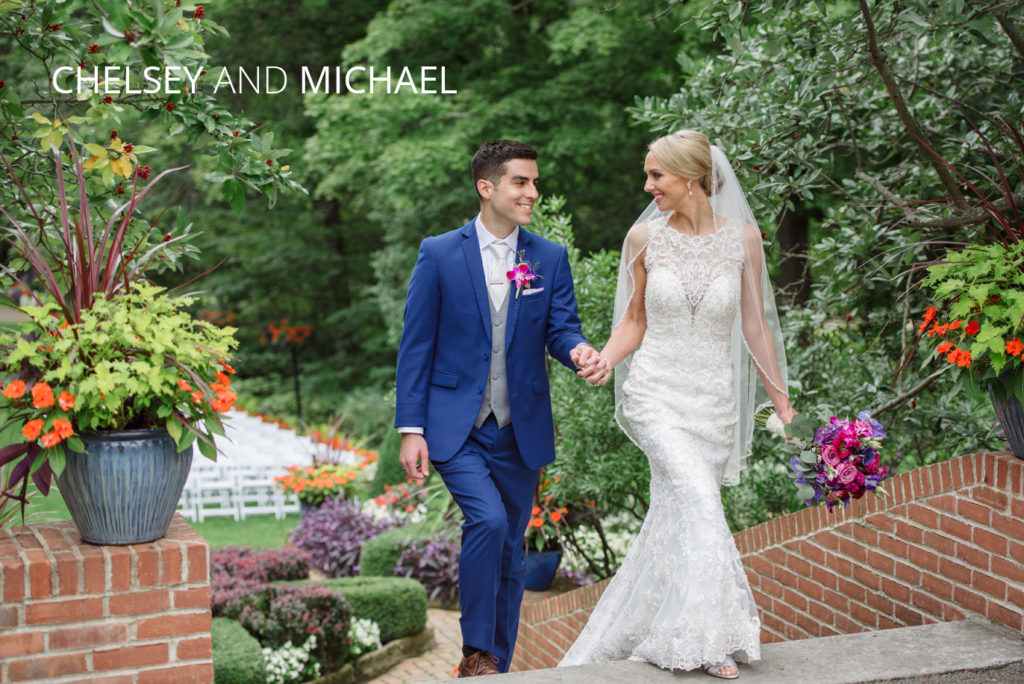 chelsey and michael | Jessica Miller Photography chelsey and michael walking the grounds of kingwood garden