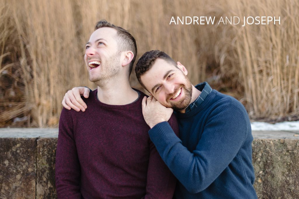 andrew and joseph hug