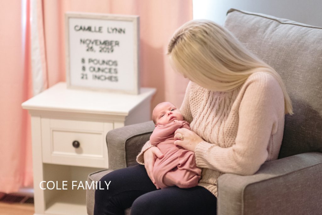 Columbus in-home newborn session | Jessica Miller Photography