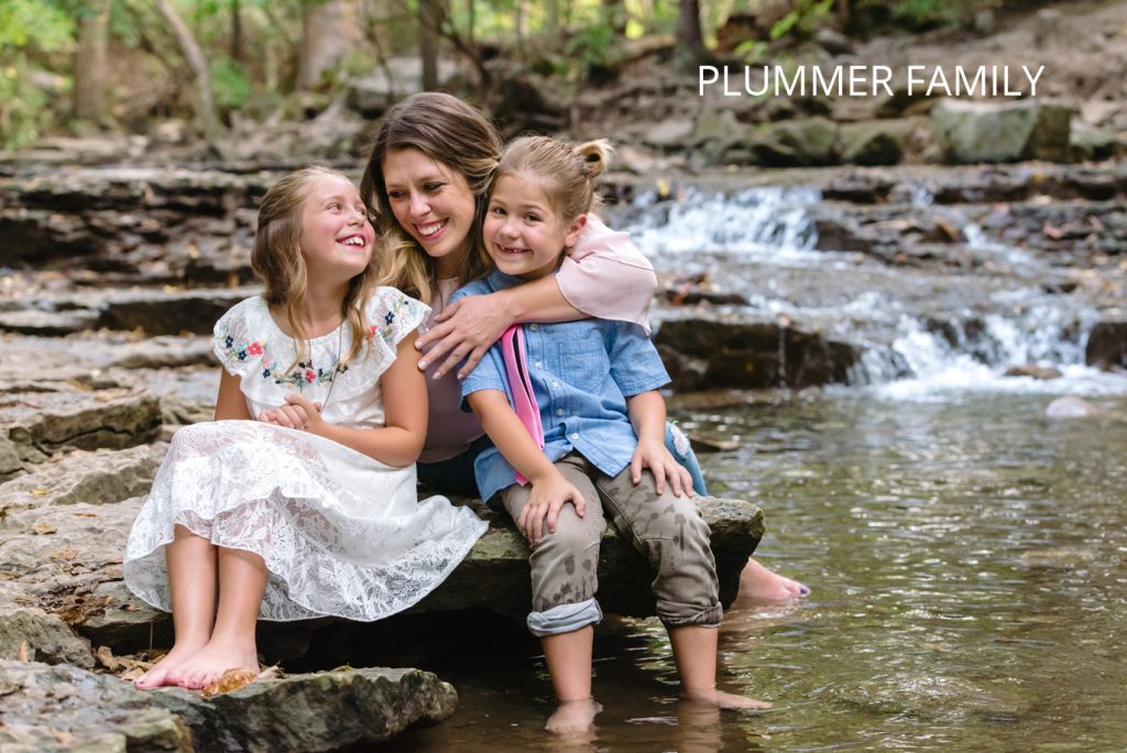 Indian Run Falls Family photos | Jessica Miller Photography