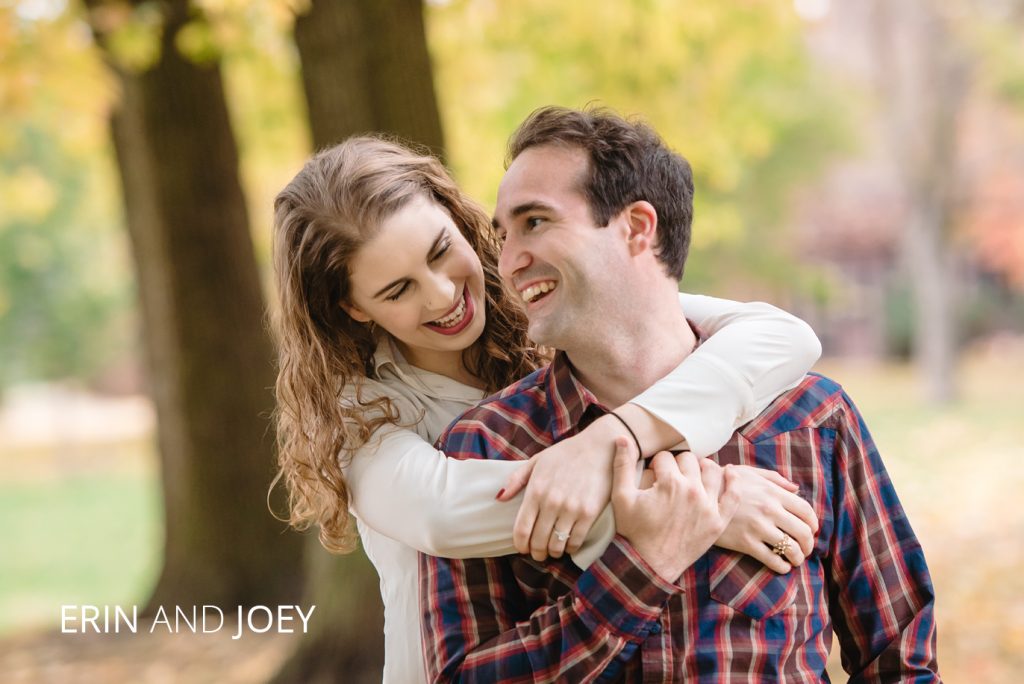 Schiller Park Engagement | Jessica Miller Photography