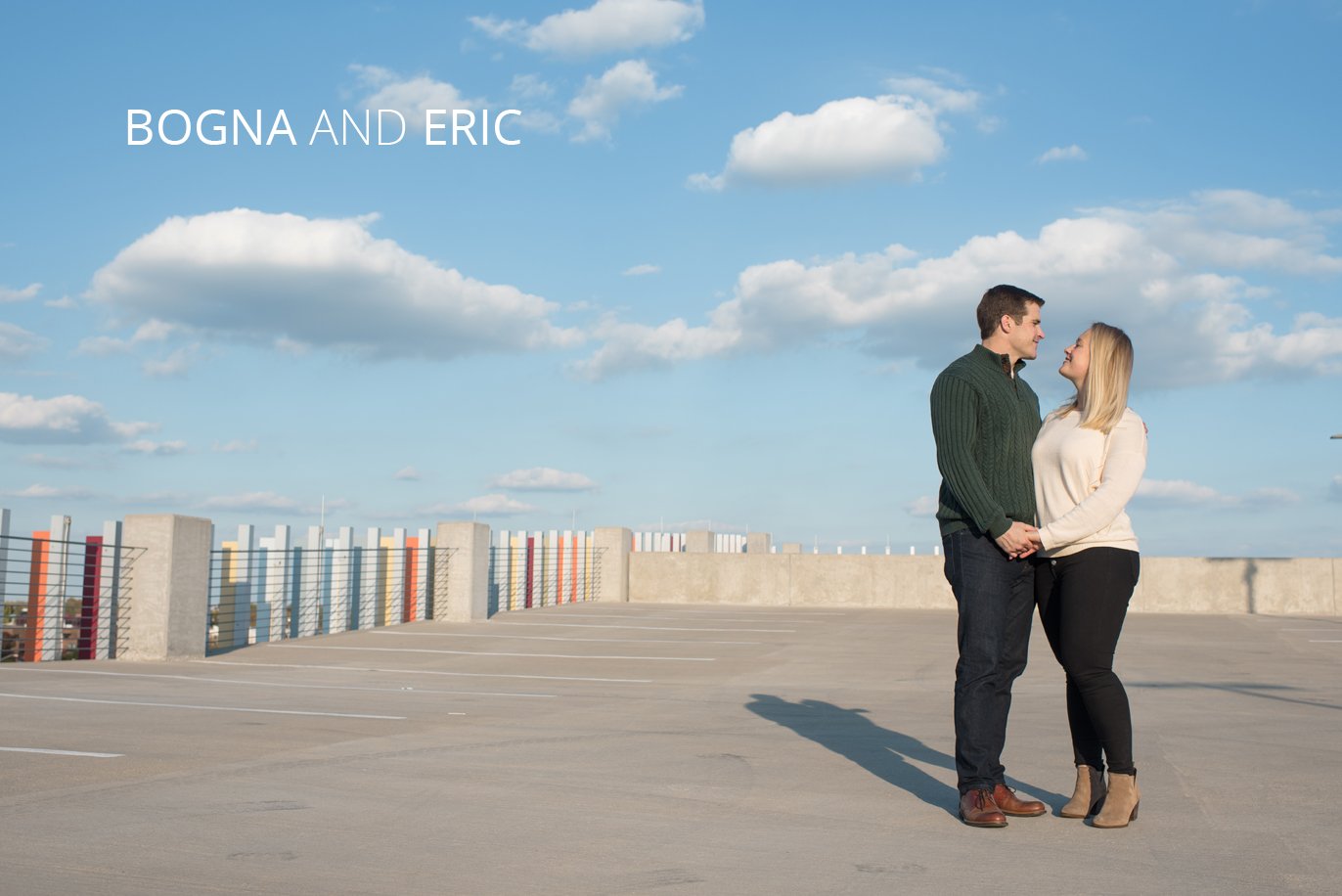 downtown columbus engagement
