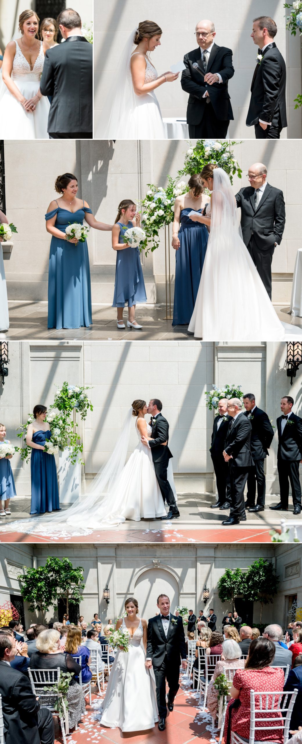 bride and groom married CMA 