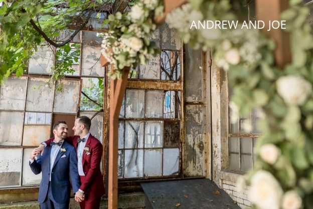 strongwater industrial wedding