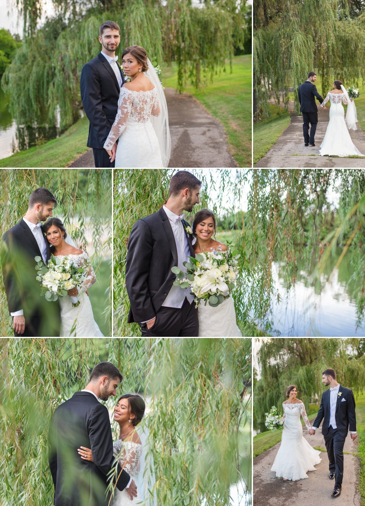 brookside country club wedding photos