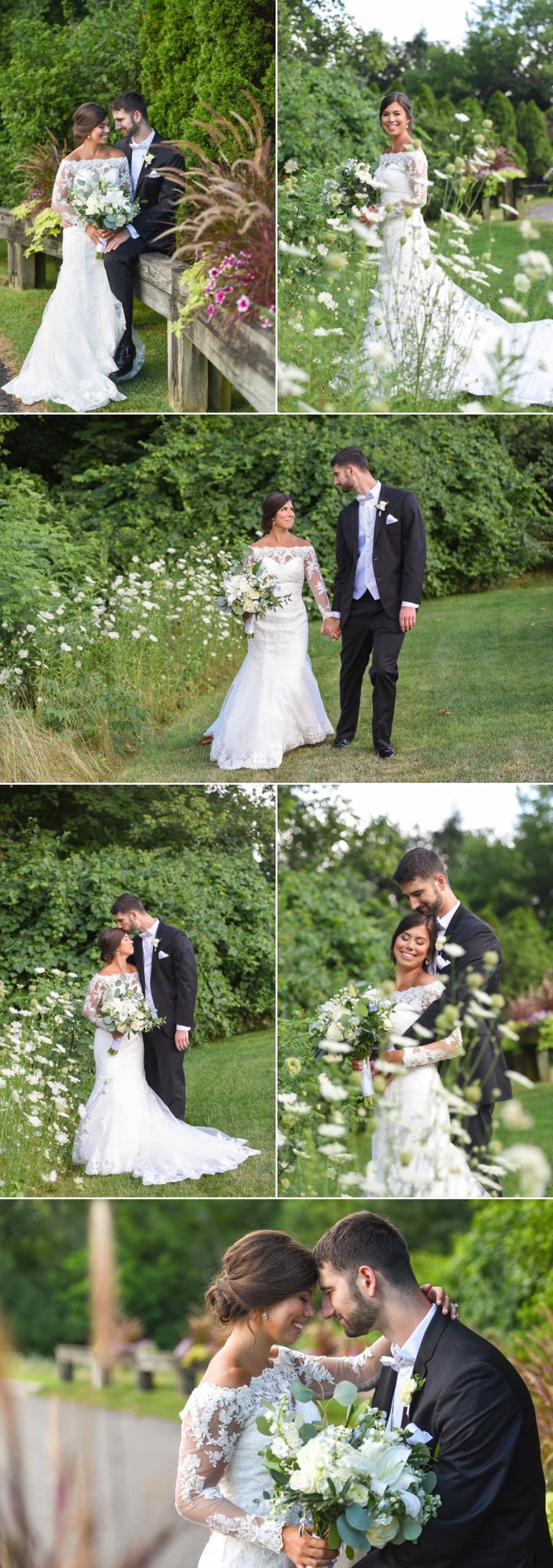 wedding photos at brookside country club