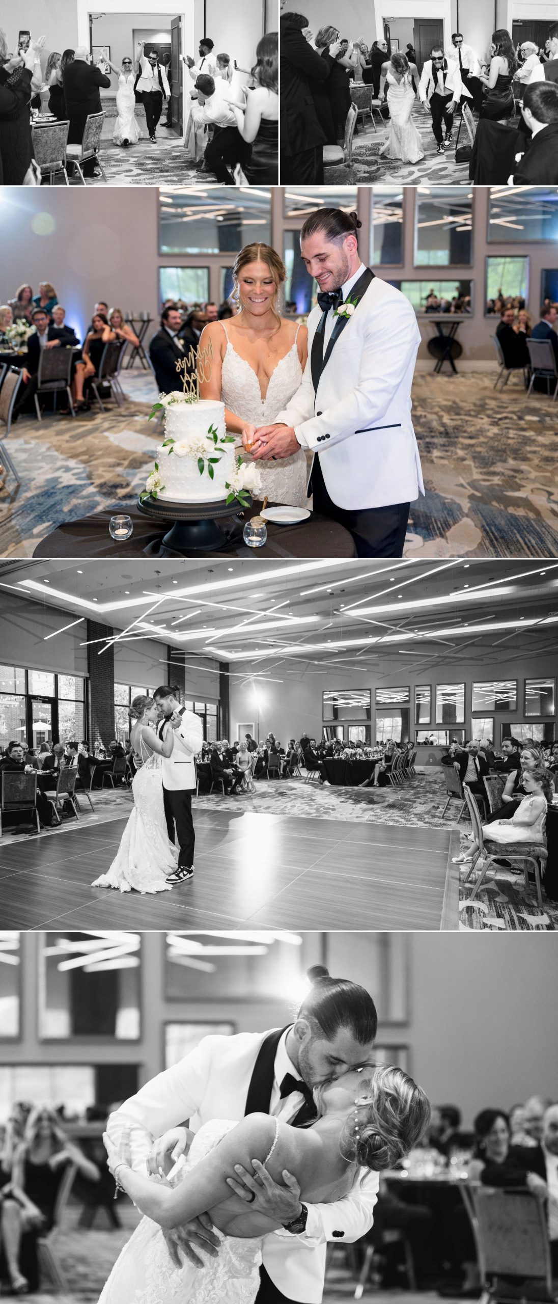 columbus ohio wedding photography | Jessica Miller Photography bride and groom first dance at grand event center